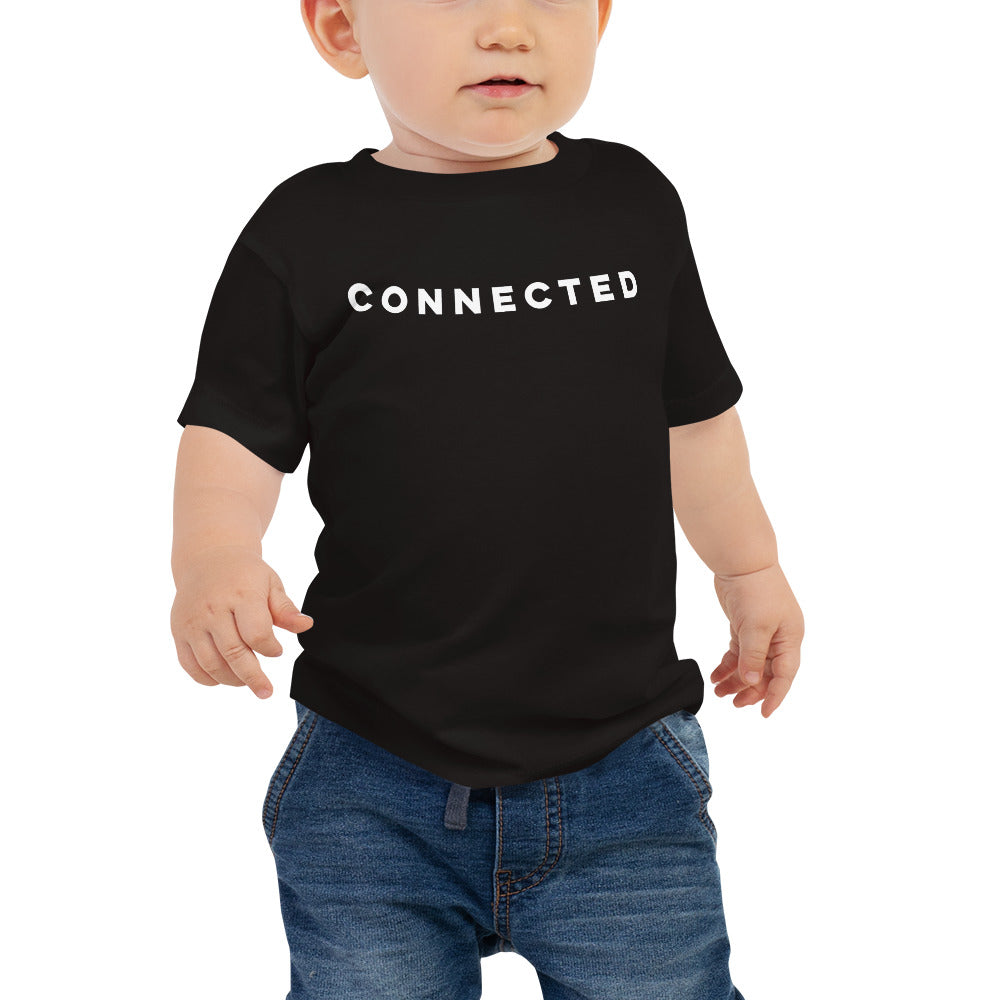 Connected Black Baby Jersey Short Sleeve Tee